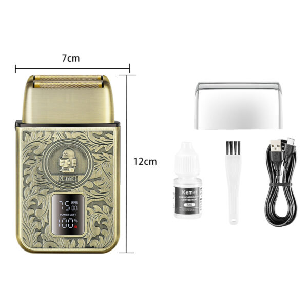 ست ماشین اصلاح موی صورت و بدن شارژی کیمی مدل KM-T101