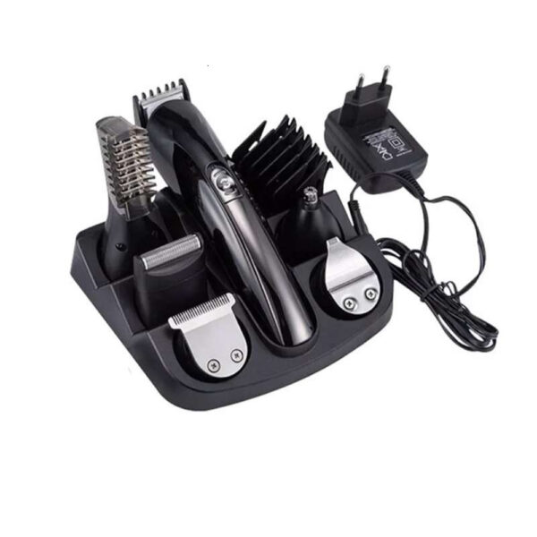 ست ماشین اصلاح موی صورت و بدن شارژی کیمی مدل Grooming&nbsp; 11in1