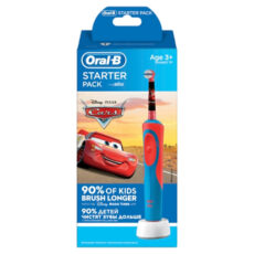 مسواک برقی کودک اورال-بی مدل CARS به همراه سری اضافه مجموعه 2 عددی