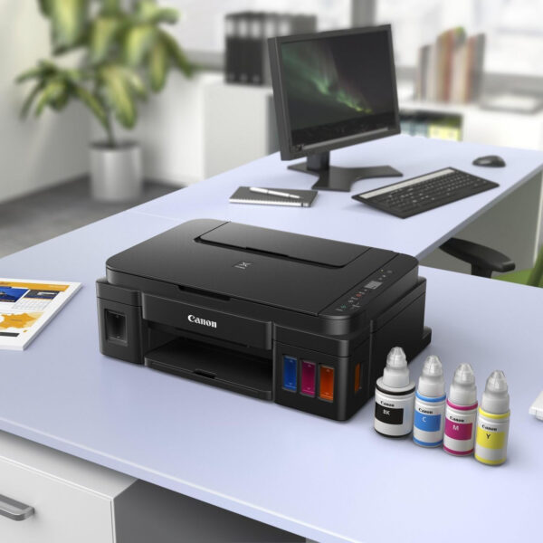 پرینتر چندکاره جوهرافشان کانن مدل PIXMA G2410