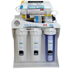 دستگاه تصفیه کننده آب آکوآ اسپرینگ مدل UF - SF4200 به همراه فیلتر بسته 3 عددی و کیت نشتی گیر