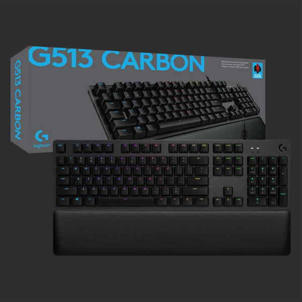 کیبورد مکانیکی مخصوص بازی لاجیتک مدل G513 Carbon