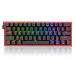 کیبورد مخصوص بازی ردراگون مدل FIZZ K617-RGB