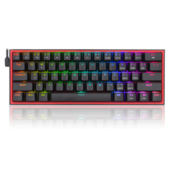کیبورد مخصوص بازی ردراگون مدل FIZZ K617-RGB