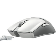 ماوس بی سیم مخصوص بازی ریزر مدل RAZER VIPER ULTIMATE MERCURY  به همراه پایه شارژ