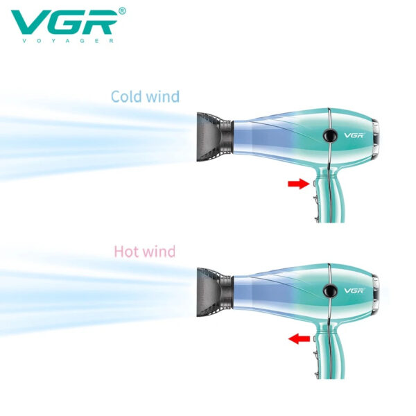 سشوار حرفه ای وی جی ار مدل V-452
