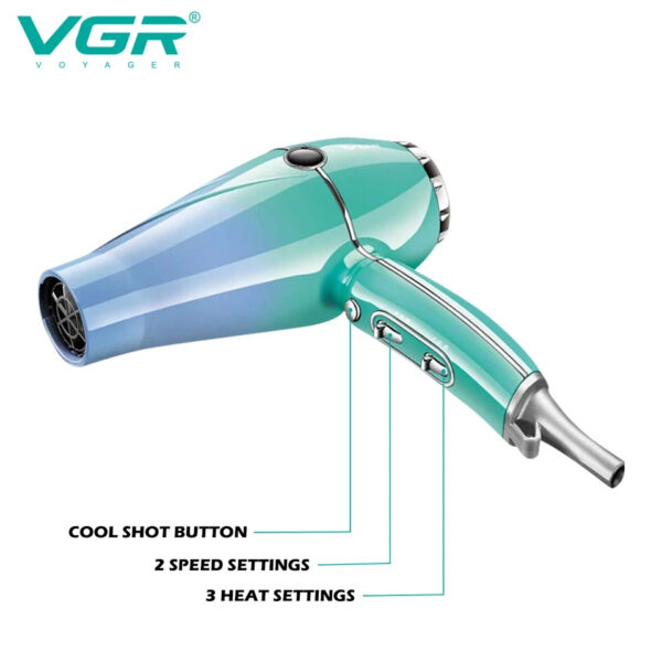سشوار حرفه ای وی جی ار مدل V-452