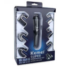 ست ماشین اصلاح موی صورت و بدن شارژی کیمی مدل Grooming&nbsp; 11in1