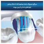 سری یدک مسواک برقی اورال-بی مدل 3D White بسته 2 عددی