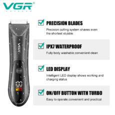 ست ماشین اصلاح شارژی وی جی آر مدل V-934