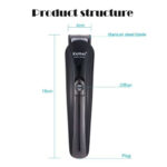 ست ماشین اصلاح موی صورت و بدن شارژی کیمی مدل Grooming&nbsp; 11in1