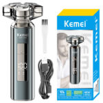 ست ماشین اصلاح موی صورت و بدن شارزی کیمی مدل km-t103