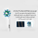سری یدک مسواک برقی اورال-بی مدل Cross Action بسته 2 عددی