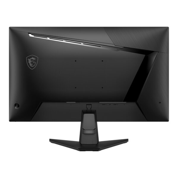 مانیتور گیمینگ 27 اینچ ام اس آی مدل MAG 275F، رزولوشن Full HD، پنل Rapid IPS، نرخ بروزرسانی 180 هرتز، با نسبت تصویر 16:9، دارای پورت HDMI و DisplayPort و خروجی هدفون