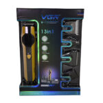 ست ماشین اصلاح موی صورت و بدن شارژی وی جی ار مدل V-173