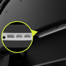 مانیتور خمیده گیمینگ 32 اینچ ام اس آی مدل MAG 32C6X، رزولوشن Full HD، پنل VA، نرخ بروزرسانی 250 هرتز، با نسبت تصویر 16:9، دارای پورت HDMI و DisplayPort و خروجی هدفون