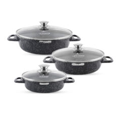 سرویس تابه 6 پارچه لایف اسمایل مدل LIFEP7STSHR-6-3