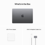 لپ تاپ 13.6 اینچی اپل مدل MacBook Air MC7U4 2022 LLA-M2-16GB RAM-256GB SSD