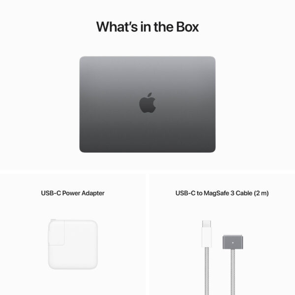 لپ تاپ 13.6 اینچی اپل مدل MacBook Air MC7U4 2022 LLA-M2-16GB RAM-256GB SSD
