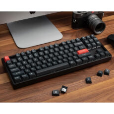 کیبورد گیمینگ کیکورن مدل K8 Pro Aluminum RGB Red Switch