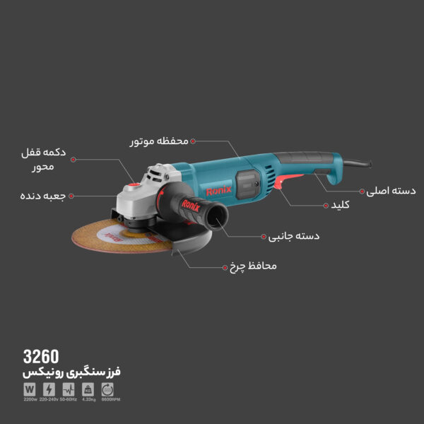 فرز سنگبری رونیکس کد 3260