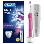 مسواک برقی اورال-بی مدل Pro 750 3D White Pink