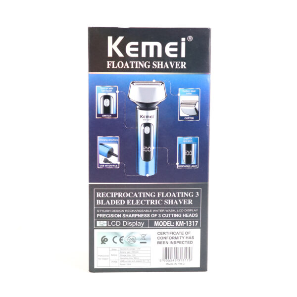 ماشین اصلاح موی صورت شارژی کیمی مدل KM-1317