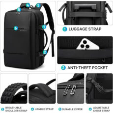 کوله پشتی لپ تاپ بنج مدل 3028 مناسب برای لپ تاپ 14.1 تا 15.6 اینچی