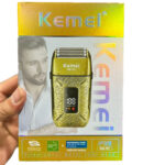 ست ماشین اصلاح موی صورت و بدن کیمی شارژی مدل KM-T91