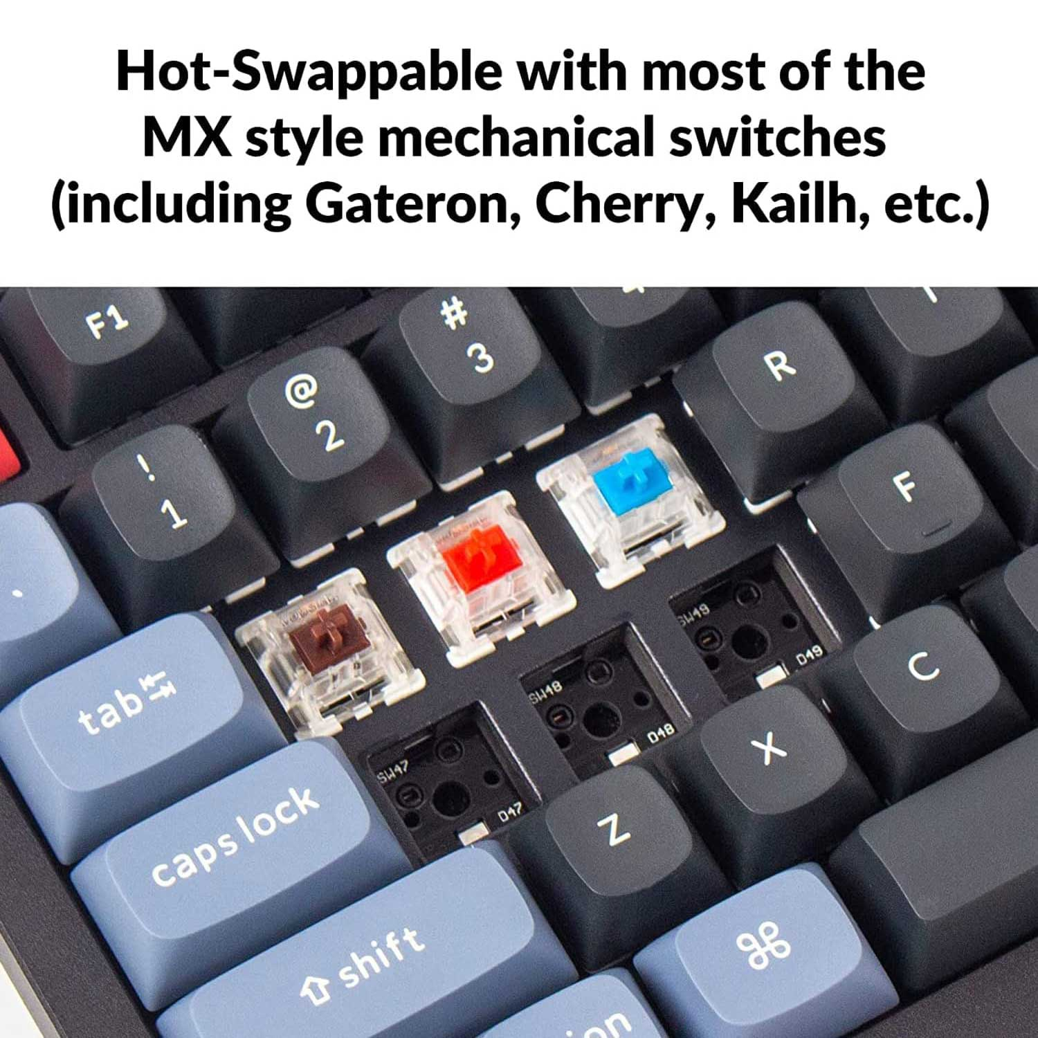 کیبورد مخصوص بازی کیکورن مدل K8 Pro Red Switch