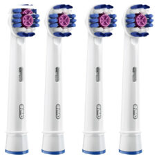 سری یدک مسواک برقی اورال-بی مدل 3D White بسته 4 عددی