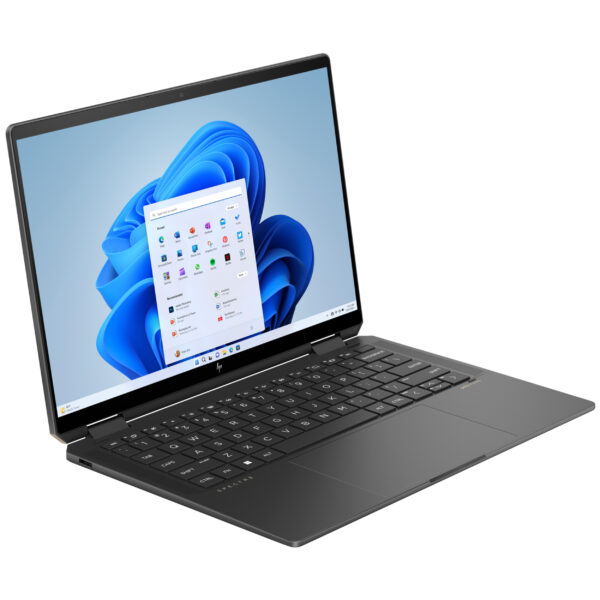 لپ تاپ 14 اینچی اچ‌ پی مدل Spectre x360 2-in-1 14t-EU000-Core Ultra 7-32GB LPDDR5X-1TB SSD-OLED-W