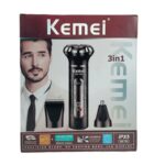 ست ماشین اصلاح موی صورت و بدن شارژی کیمی مدل KM-T96