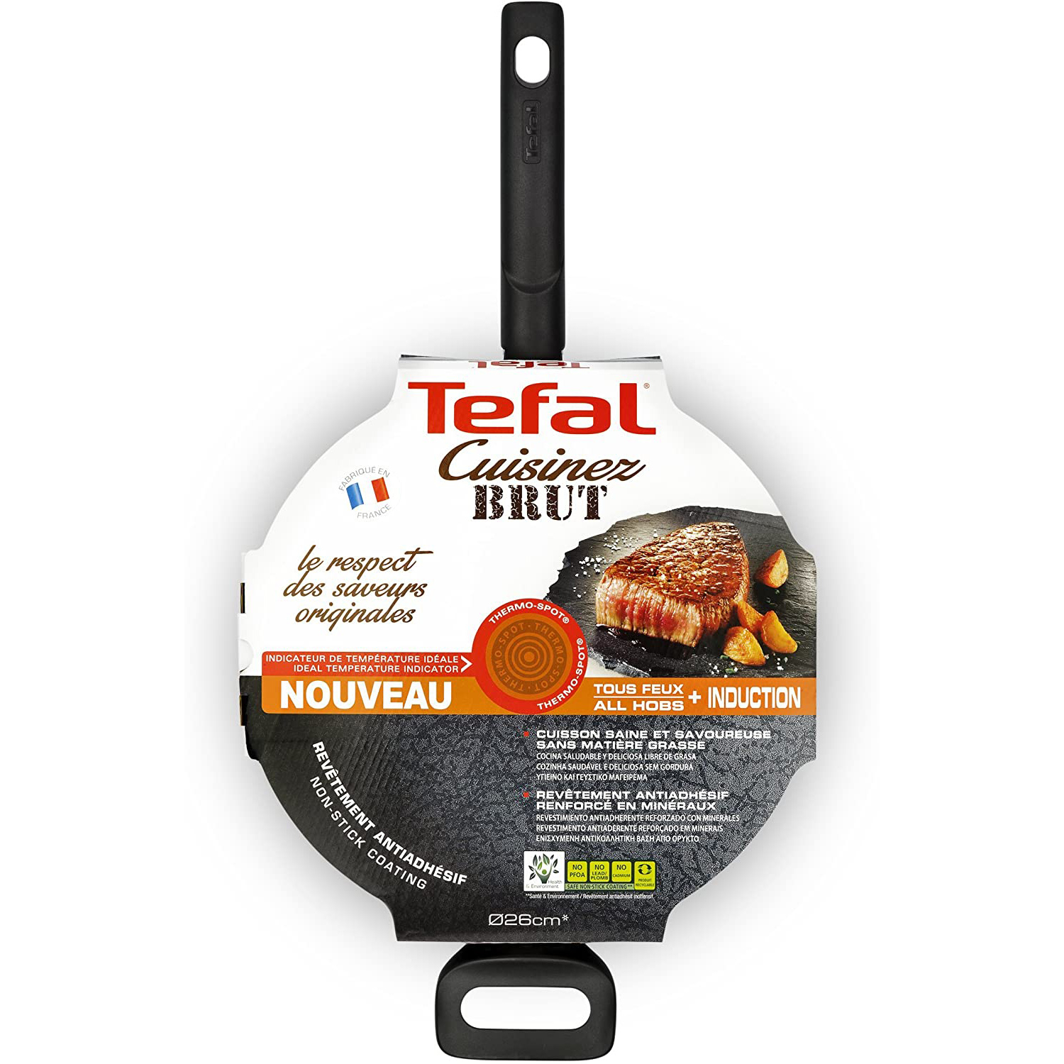 تابه تفال مدل Cuisinez Brut سایز 26