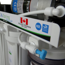 دستگاه تصفیه کننده آب آکوآ اسپرینگ مدل RO-S151 به همراه فیلتر مدل 02 مجموعه 3 عددی