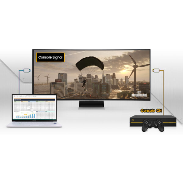 مانیتور مخصوص بازی سامسونگ مدل LS34BG850 سایز 34 اینچ
