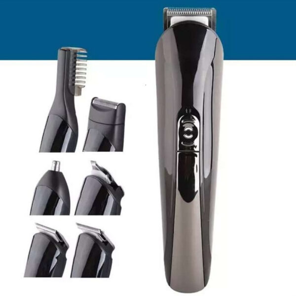 ست ماشین اصلاح موی صورت و بدن شارژی کیمی مدل Grooming&nbsp; 11in1