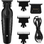ماشین اصلاح مو سر و صورت شارژی کیمی مدل km-2299 به همراه تیغه یدک