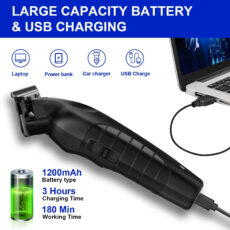 ماشین اصلاح مو سر و صورت شارژی کیمی مدل km-2299 به همراه تیغه یدک