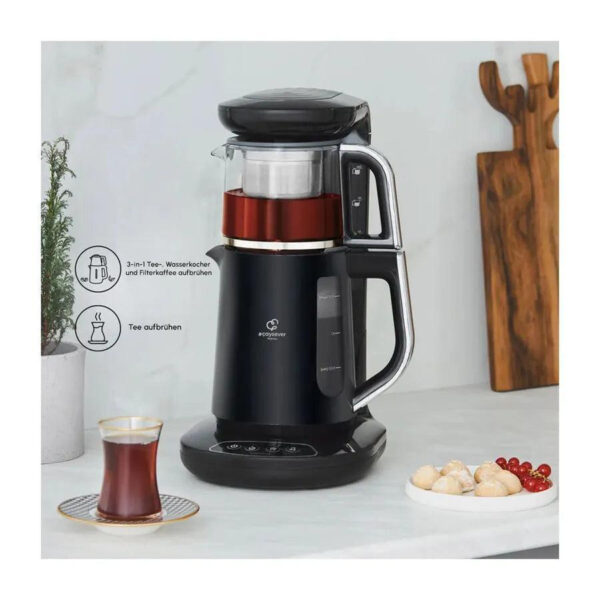 چای ساز کاراجا مدل Caysever 3in1 Konusan