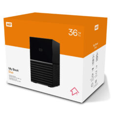 هارد دیسک اکسترنال وسترن دیجیتال مدل WD MYBOOK DUO 36TB ظرفیت 36 ترابایت
