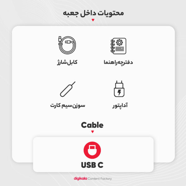 گوشی موبایل سامسونگ مدل Galaxy A15 دو سیم کارت ظرفیت 128 گیگابایت و رم 4 گیگابایت به همراه شارژر سامسونگ - ویتنام
