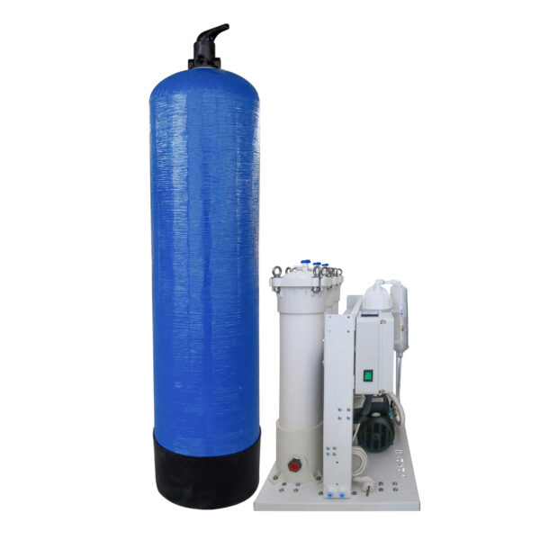 دستگاه تصفیه آب نیمه صنعتی ماکانو مدل 2000 به همراه فیلتر FRP
