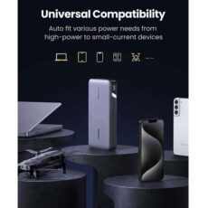 پاوربانک یوگرین مدل PB205-90597 ظرفیت 25000 میلی آمپر ساعت