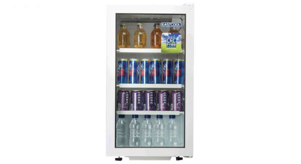 یخچال 5 فوت ایستکول مدل TM-4294-CS، با ارتفاع 80، پهنای 45 و عمق 52 سانتی متر، میزان مصرف انرژی C، دارای 4 طبقه در یخچال، دارای پایه های قابل تنظیم