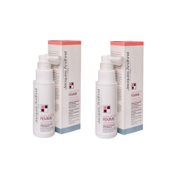 لوسیون ضد ریزش مو ژاک آندرل پاریس مدل CAPILACTIVE حجم 60 میلی لیتر مجموعه 2 عددی