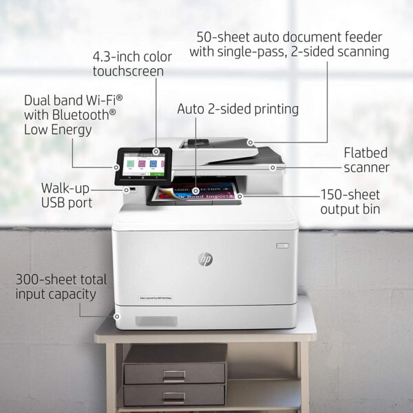 پرینتر چندکاره لیزری اچ‌ پی مدل Color LaserJet Pro MFP M479dw