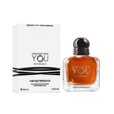 تستر ادو پرفیوم مردانه امپریو آرمانی مدل Stronger With You Intensely حجم 100 میلی لیتر