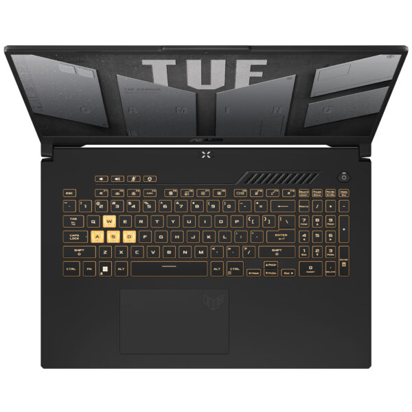 لپ تاپ 17.3 اینچی ایسوس مدل TUF Gaming F17 FX707ZC4-HX036-i5 12500H-32GB DDR4-512GB SSD-RTX3050-FHD - کاستوم شده