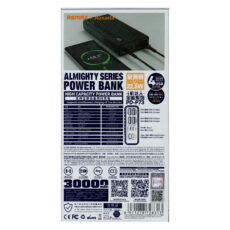 پاوربانک ریمکس مدل PD-P73 ظرفیت 3۰۰۰۰ میلی آمپر ساعت